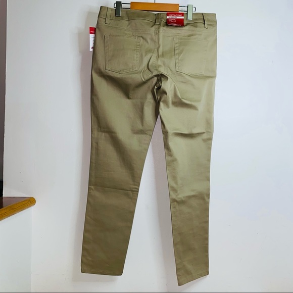 NEW Genuine Dickies Hospitality Khaki Pants Skinny Leg Pants Women’s Size 13 - Picture 10 of 11